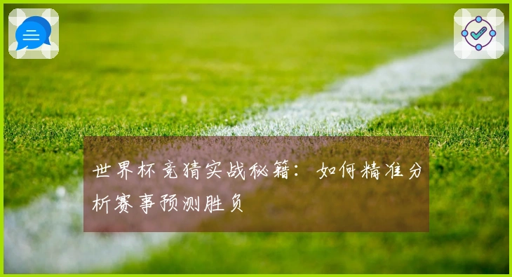 世界杯竞猜实战秘籍：如何精准分析赛事预测胜负